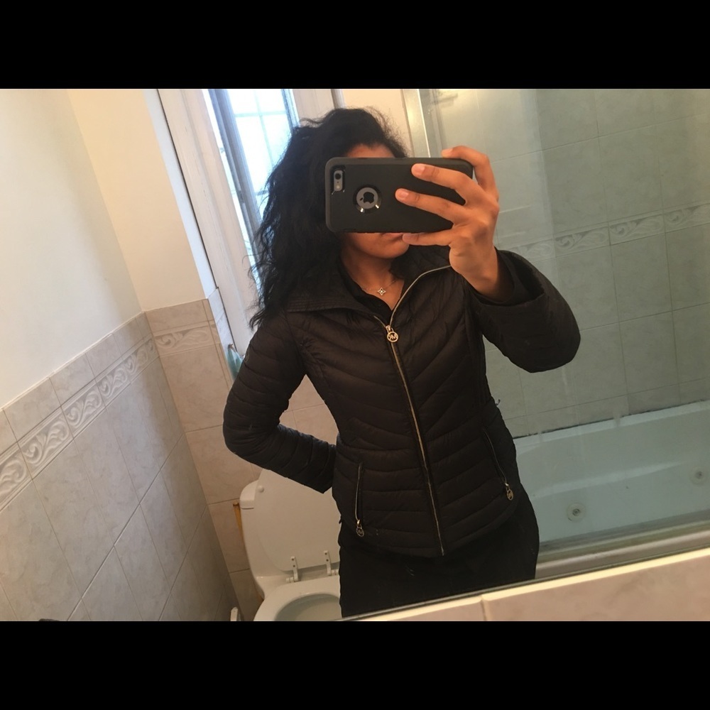 MICHAEL KORS black bubble jacket - Picture 7 of 7
